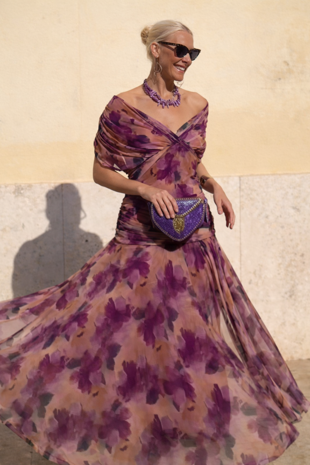 Amalia – Elegant Flowing Midi Dress