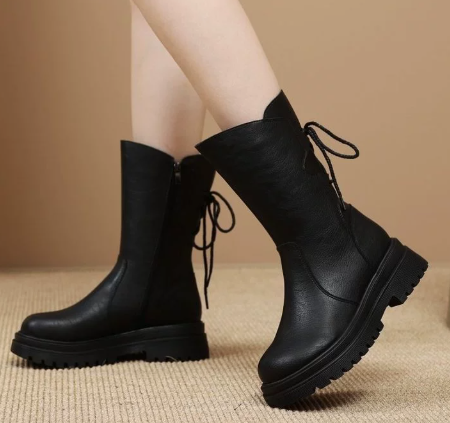 Sandra™ – Classic Lace Detail Boots