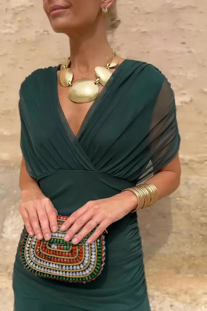 Amalia – Elegant Flowing Midi Dress