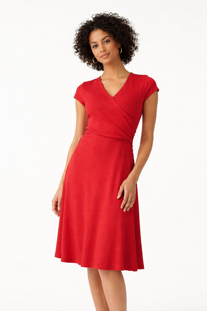 Valerisse - Elegant Wrap Dress