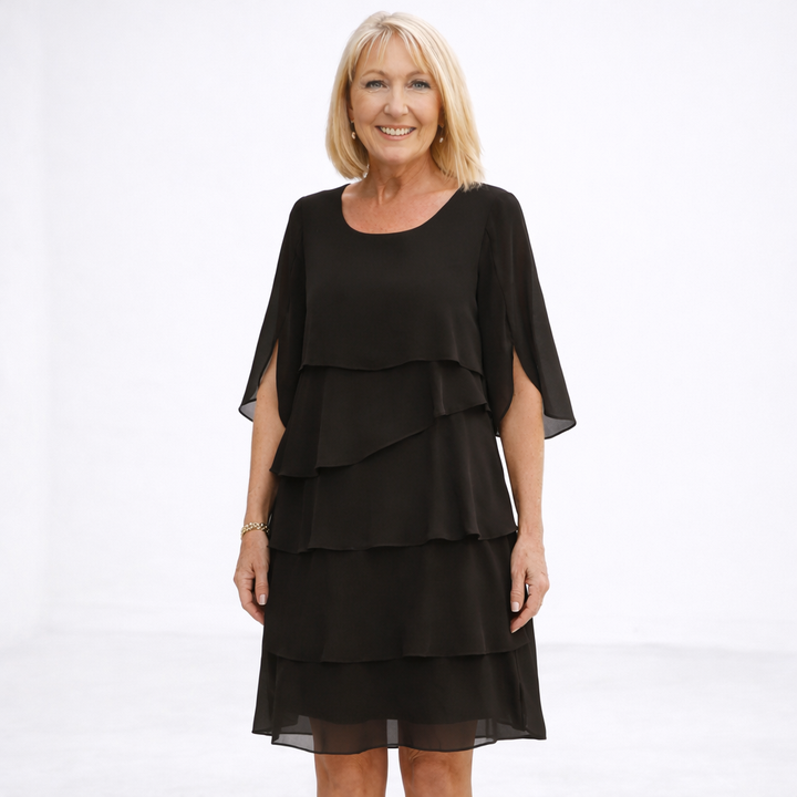 Valerina-Elegant Ruffle Dress