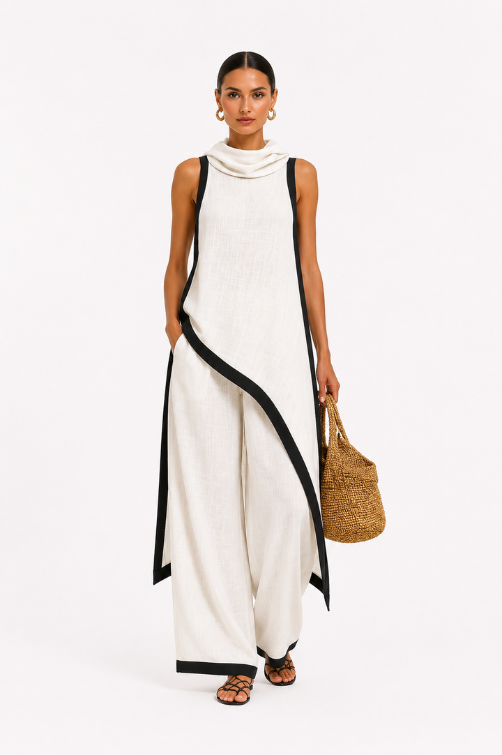 Élodie™ – Artistic Elegance Jumpsuit