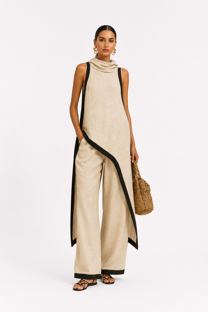 Élodie™ – Artistic Elegance Jumpsuit
