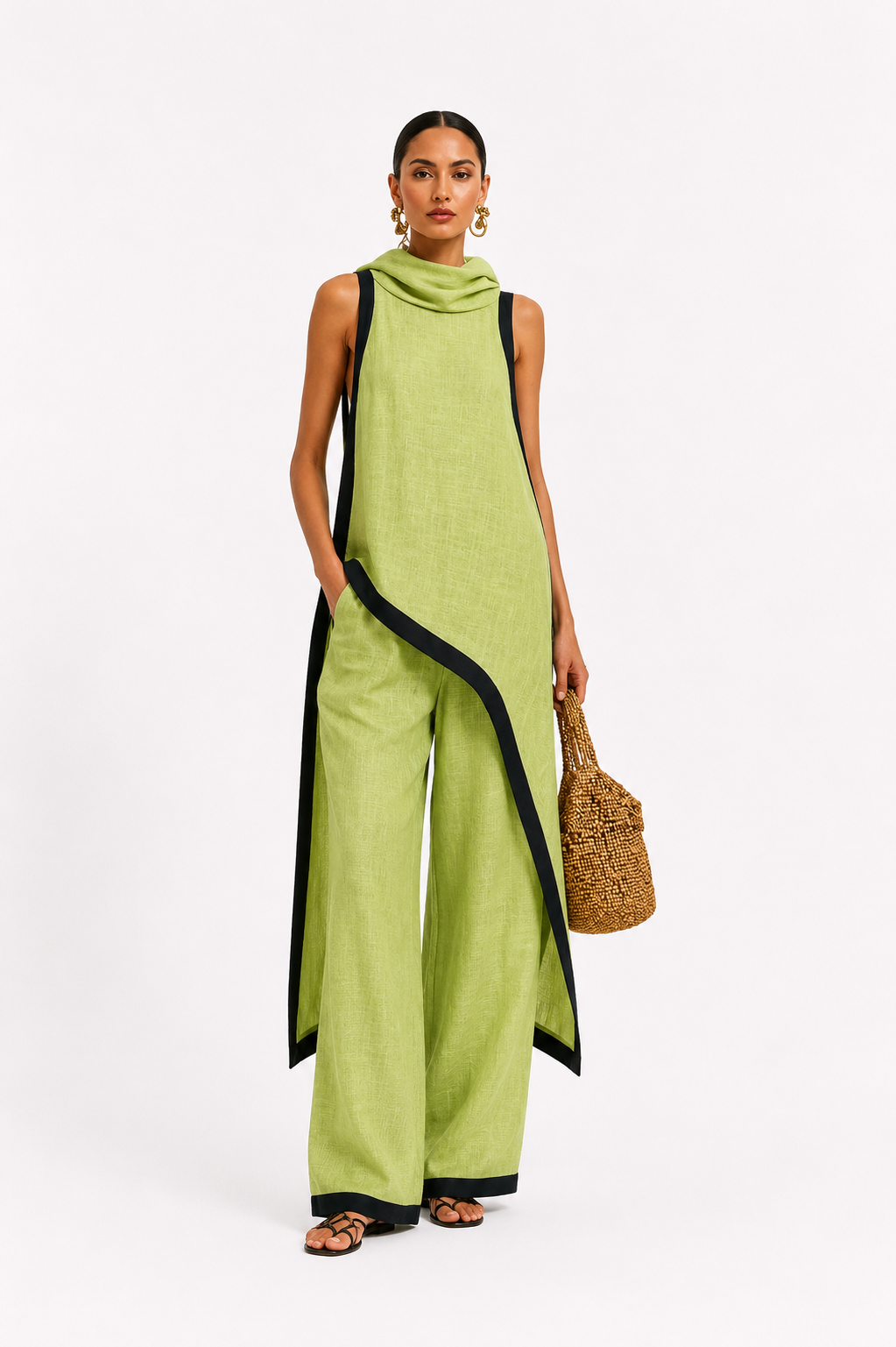 Élodie™ – Artistic Elegance Jumpsuit