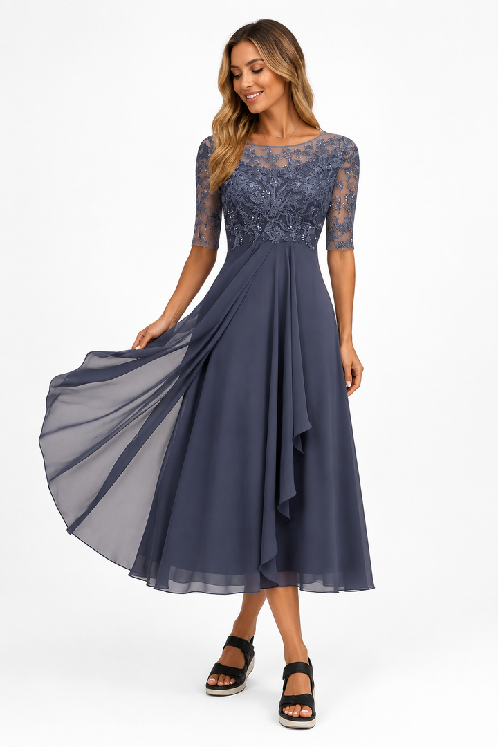 Seraphina™ | Elegant Lace Evening Dress