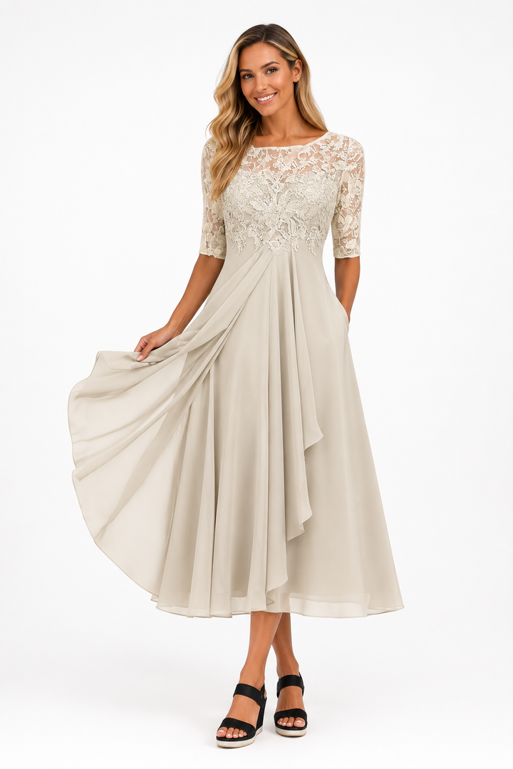 Seraphina™ | Elegant Lace Evening Dress