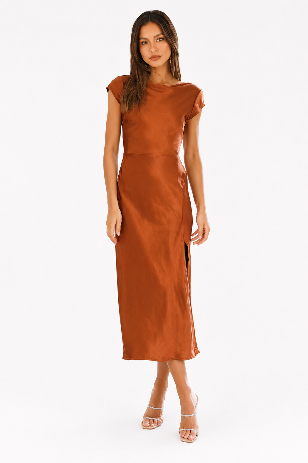 Celestine™ | Elegant Open-Back Evening Dress