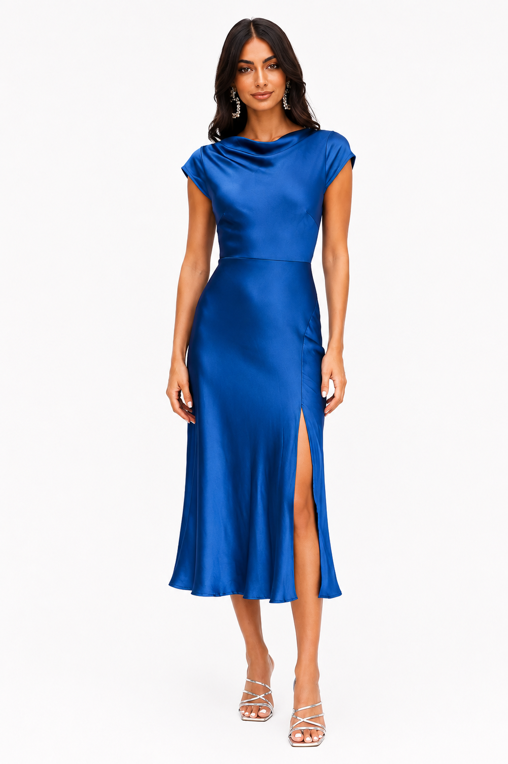 Celestine™ | Elegant Open-Back Evening Dress