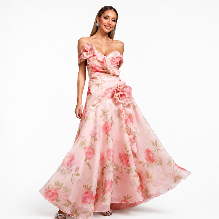 Rosalie™ | Romantic Floral Elegance Dress