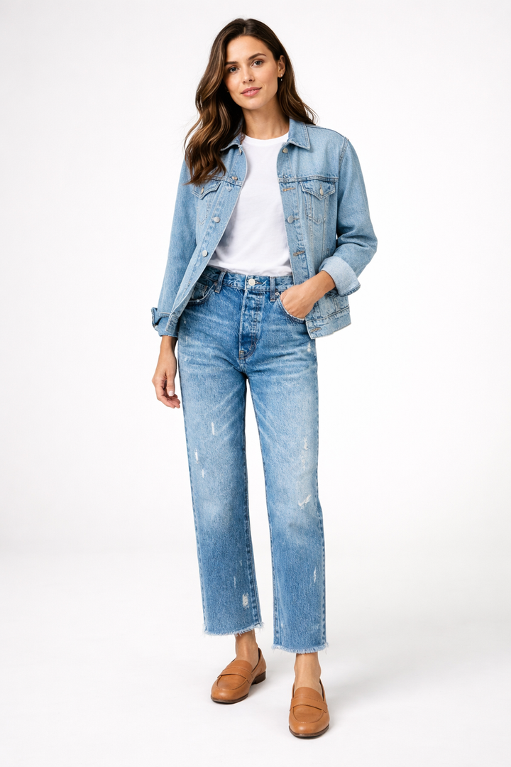 Olivia - Vintage Straight Jeans