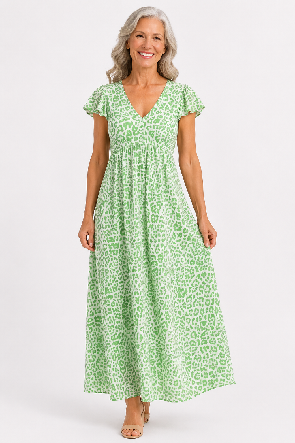 Elena™ – Wild Blossom Maxi Dress