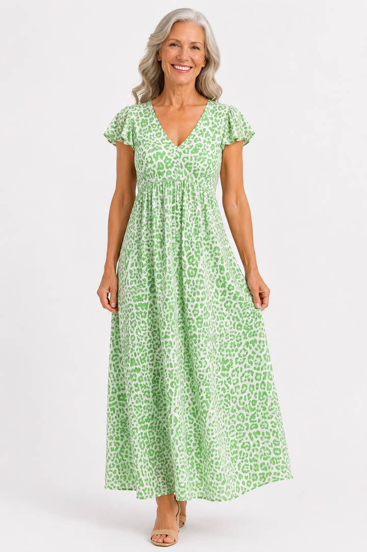 Elena™ – Wild Blossom Maxi Dress