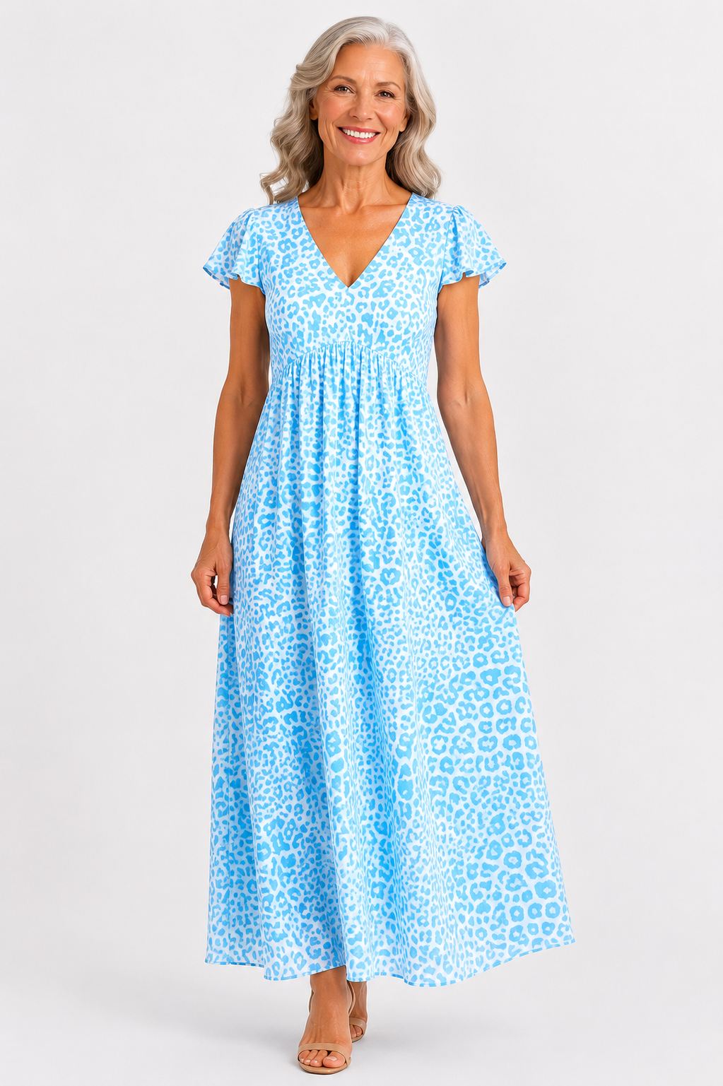 Elena™ – Wild Blossom Maxi Dress