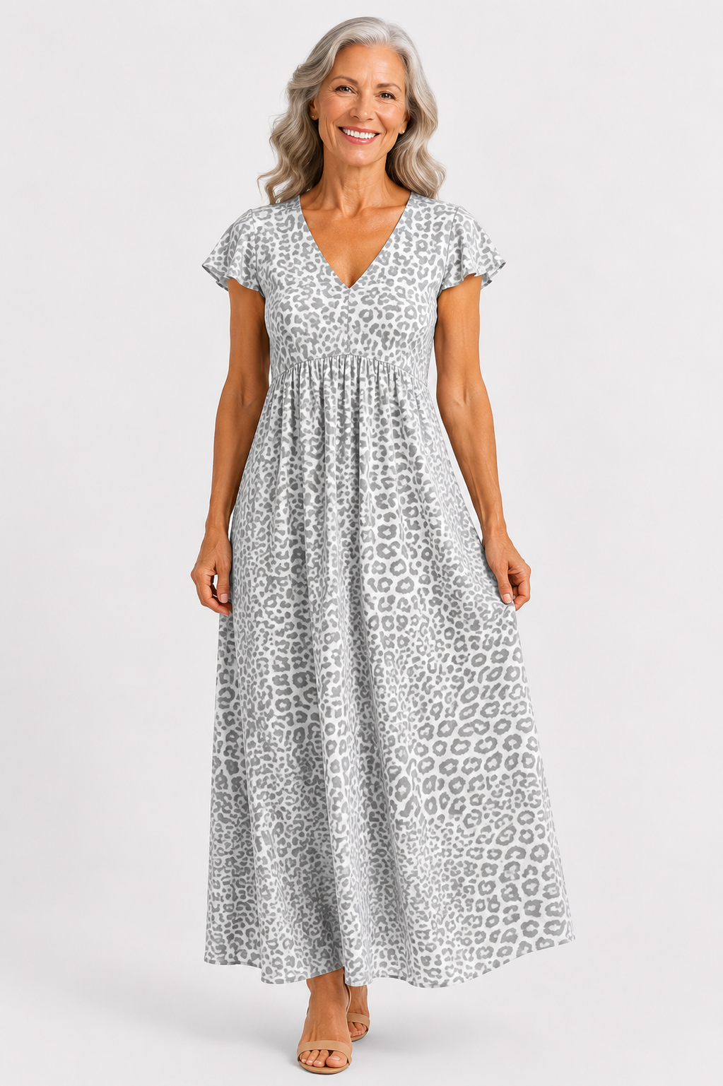 Elena™ – Wild Blossom Maxi Dress