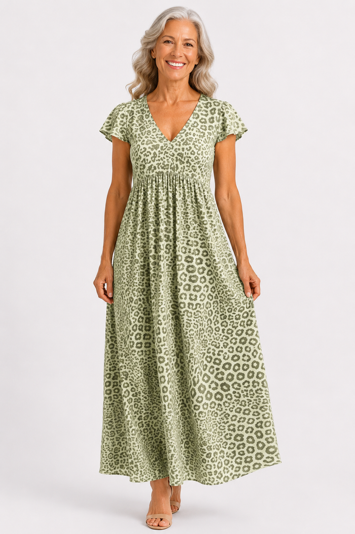 Elena™ – Wild Blossom Maxi Dress