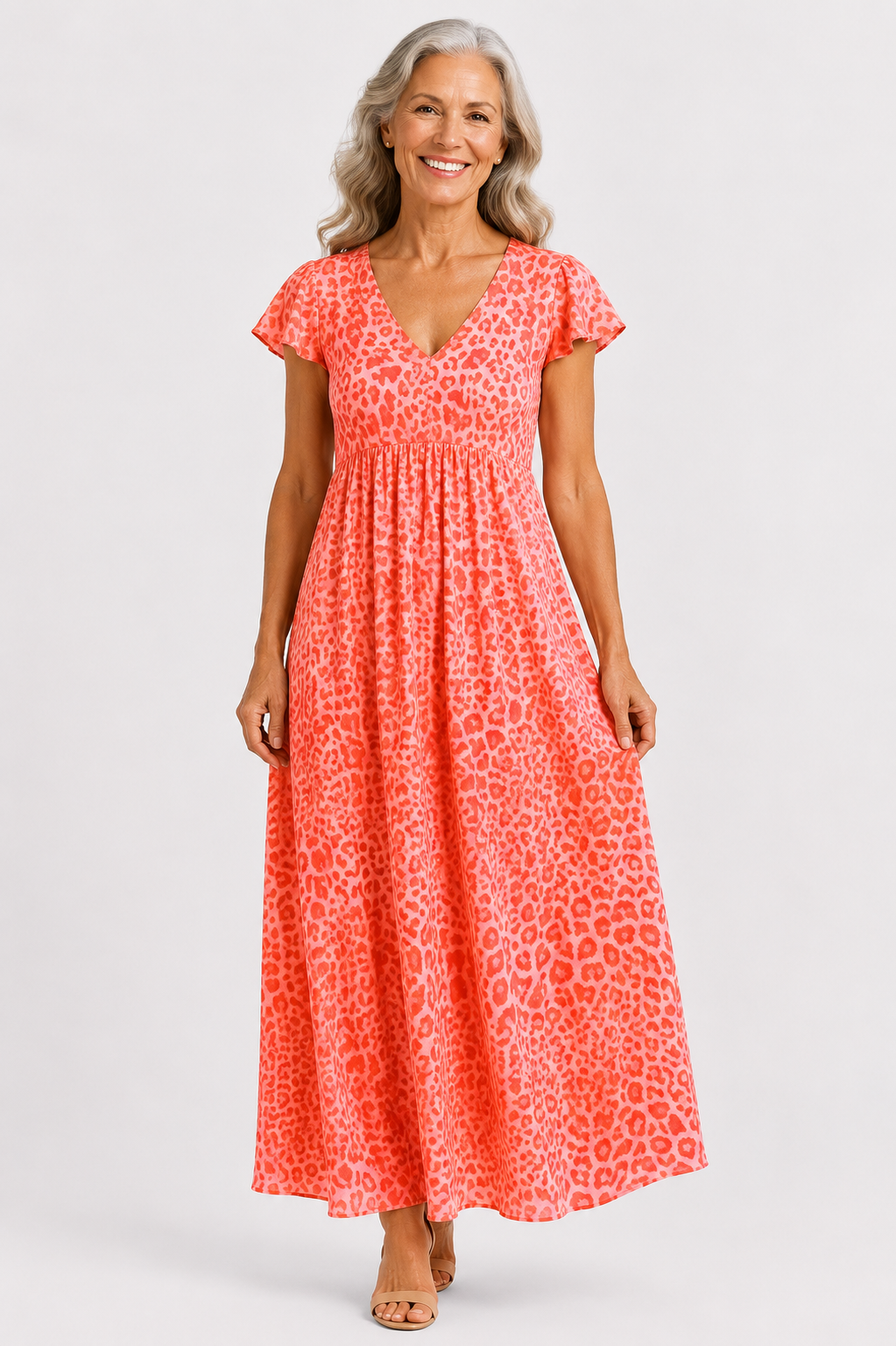 Elena™ – Wild Blossom Maxi Dress