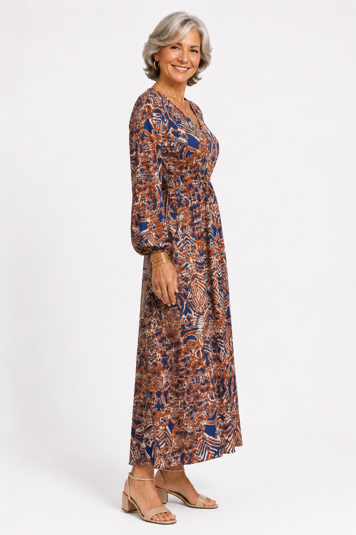 Amara™ – Bohemian Grace Maxi Jurk