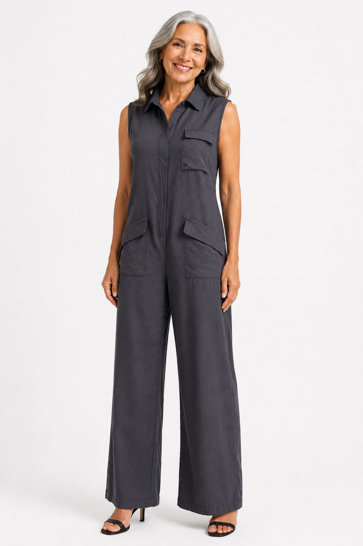 Naomi™ – Relaxed Utility Jumpsuit