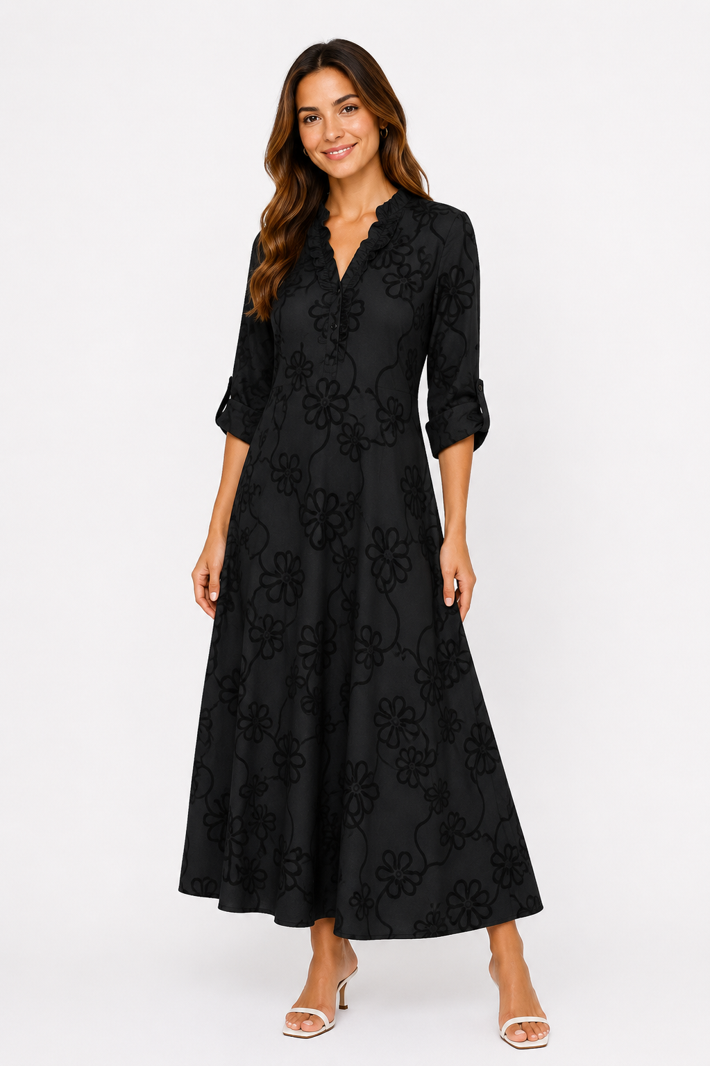 Isabelle™ – Bloom Grace Maxi Dress