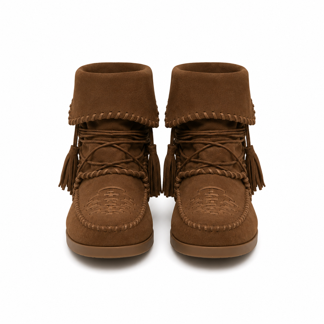 Sandra™ – Bohemian Tassel Ankle Boots