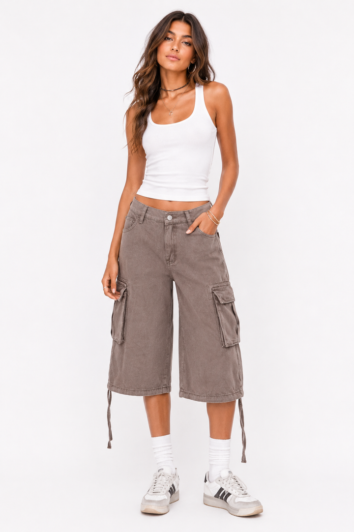 Harper™ – Urban Cargo Cropped Pants