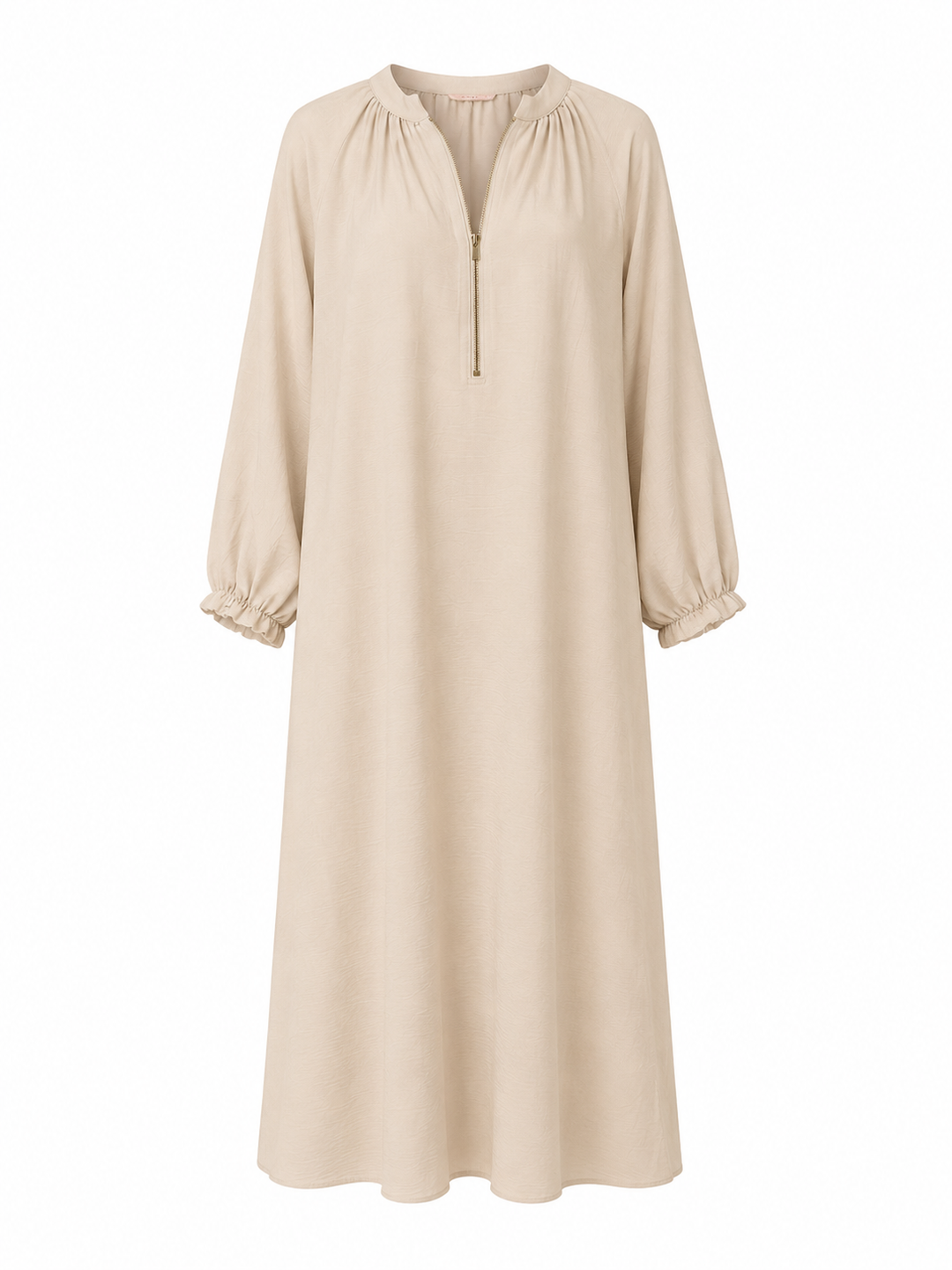 Lara™ – Timeless Zip Maxi Dress