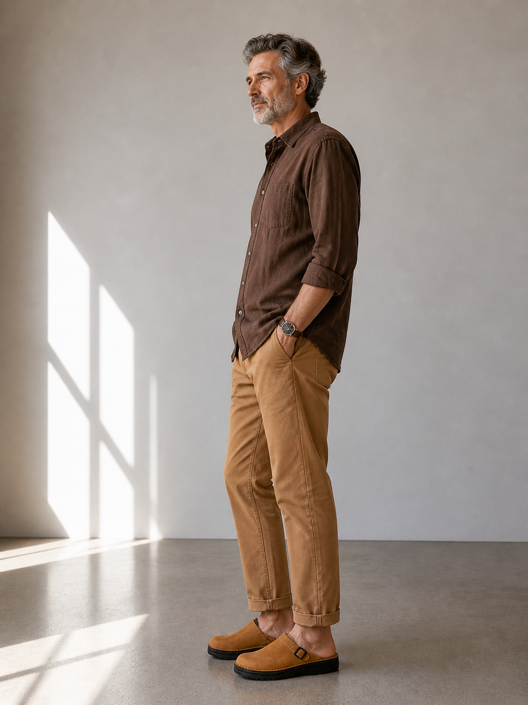 Hugo – Classic Leather Comfort Clogs