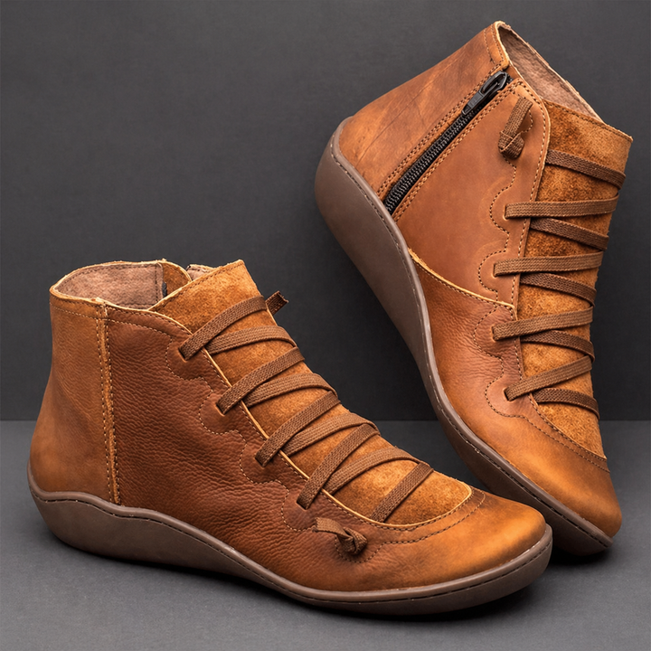 Esther – Wide, Supportive & Arthritis-Friendly Comfort Boots