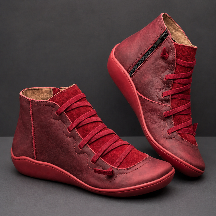Esther – Wide, Supportive & Arthritis-Friendly Comfort Boots