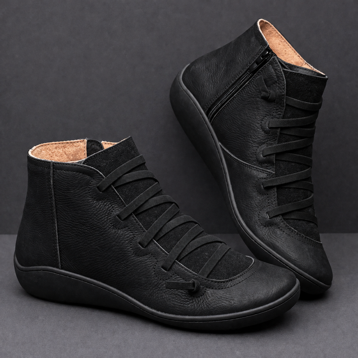 Esther – Wide, Supportive & Arthritis-Friendly Comfort Boots