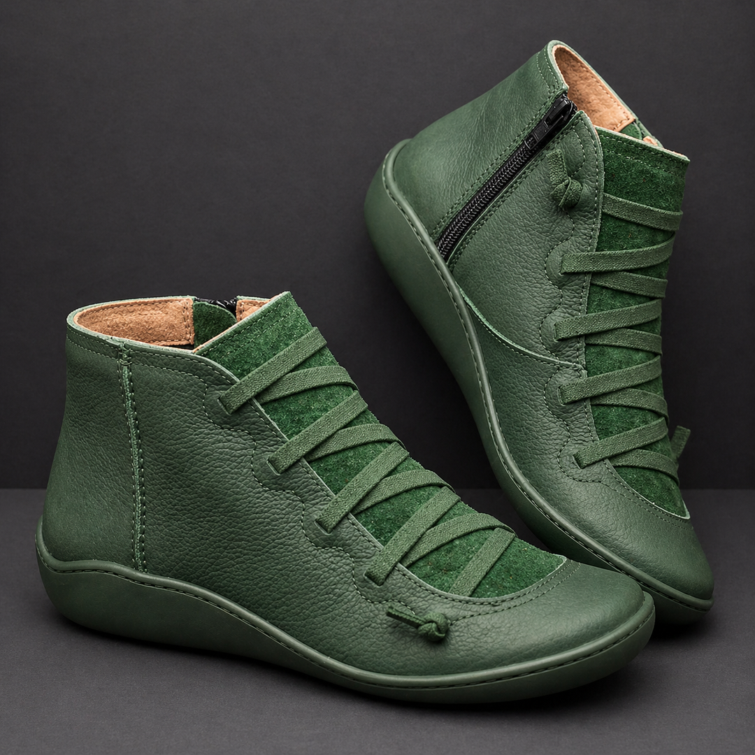 Esther – Wide, Supportive & Arthritis-Friendly Comfort Boots