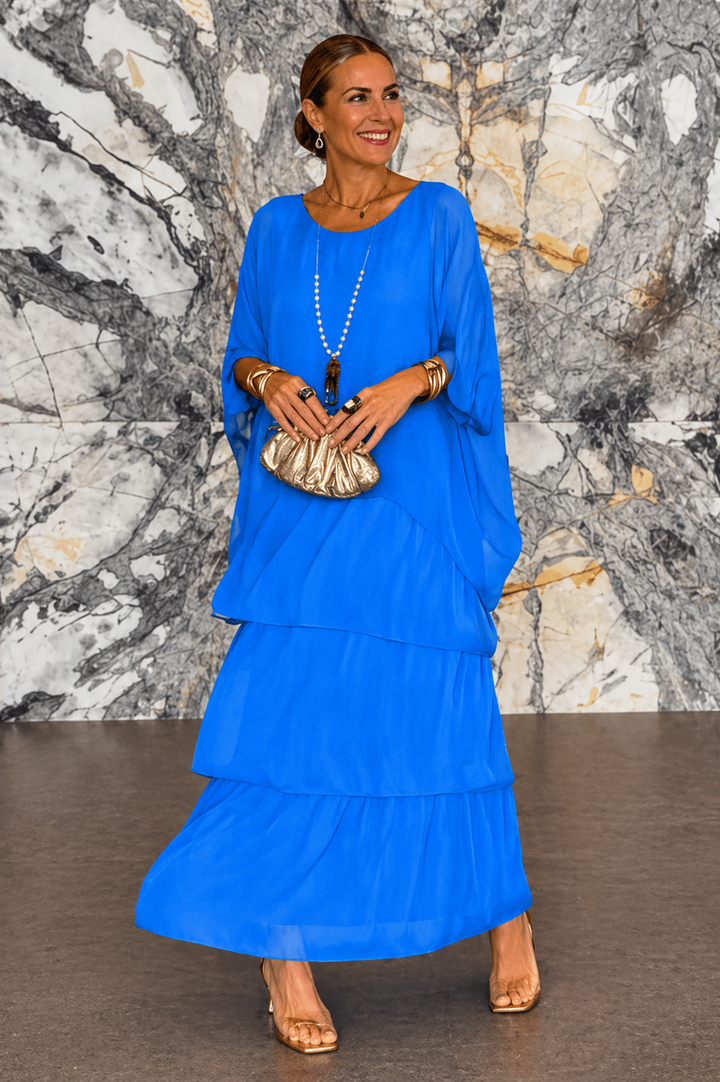 Marilou – Elegant Layered Maxi Dress
