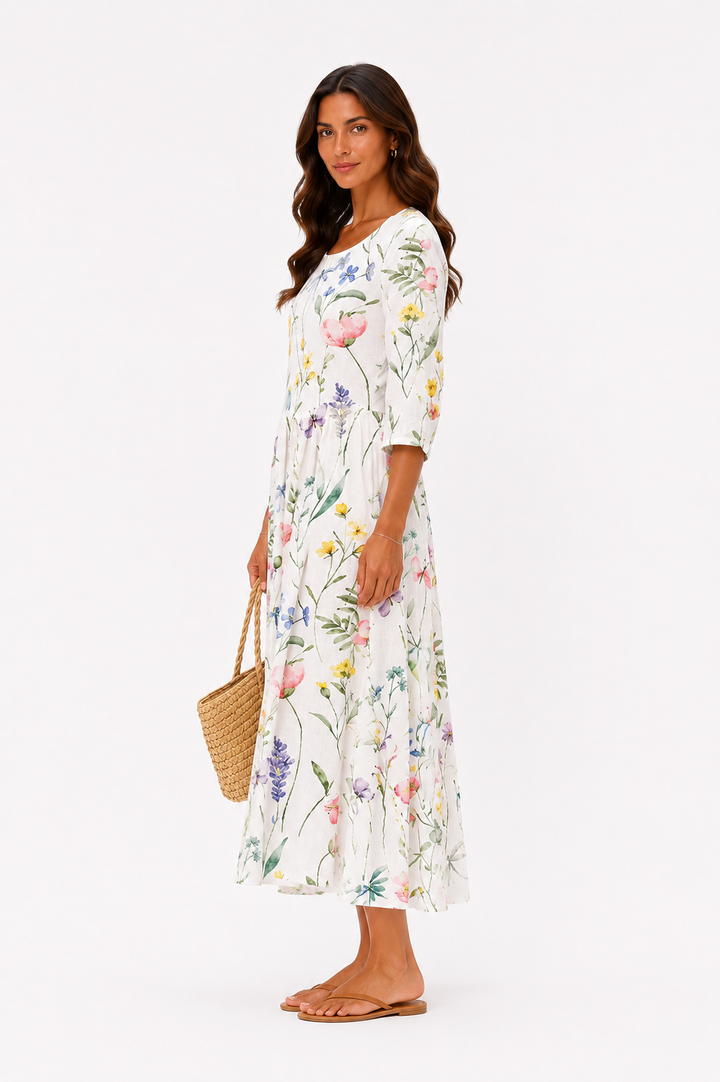 Rosalie™ | Botanical Breeze Maxi Dress