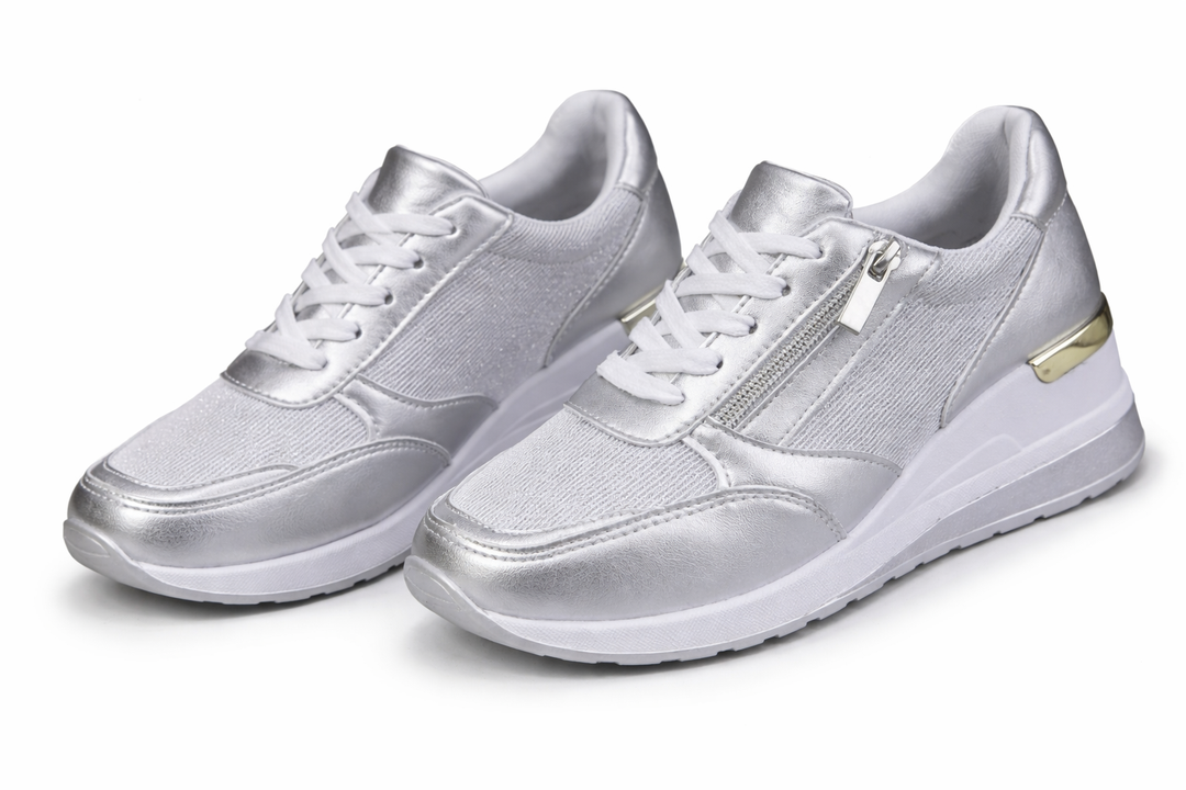 Elena-Comfort Zip Sneaker