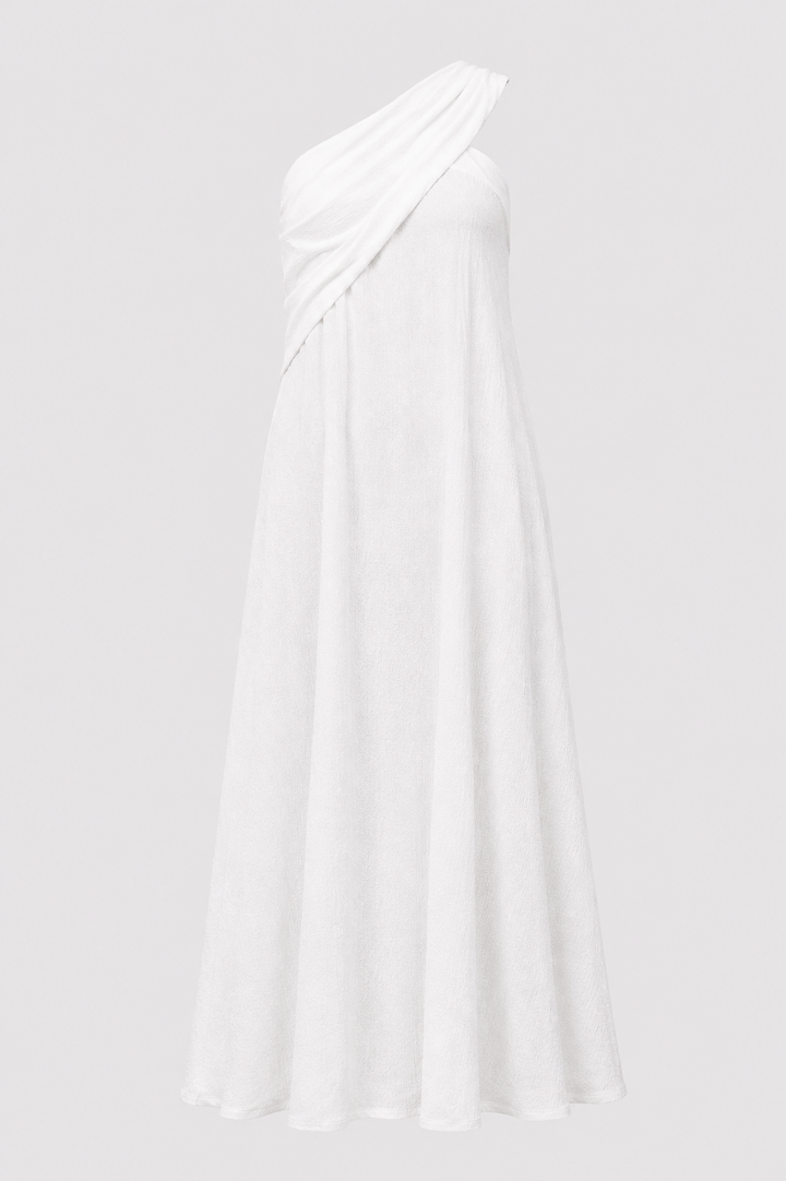 Laura™ – Elegant One-Shoulder Maxi Dress