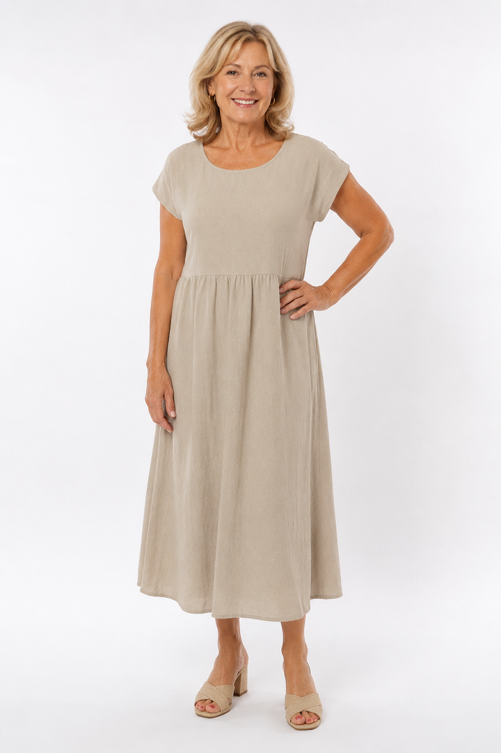 Naomi™ – Effortless Midi Dress