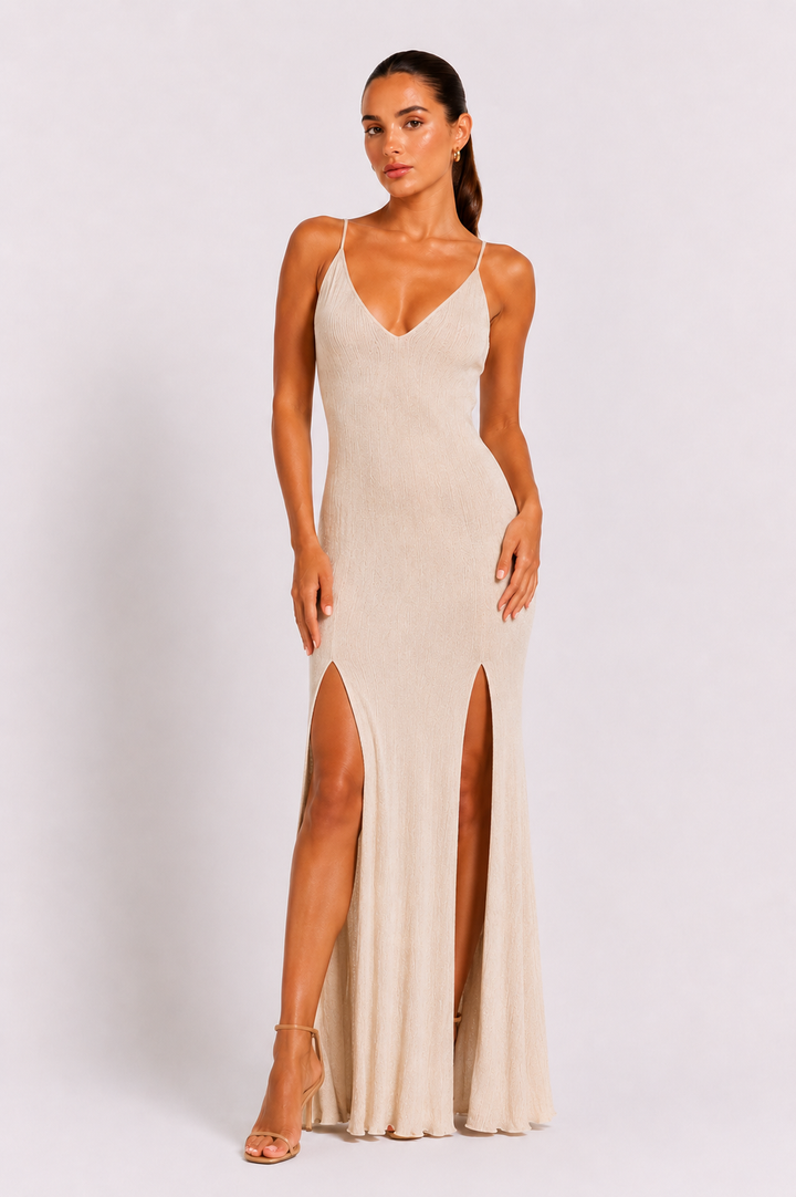 Chloë™ | Elegant Double-Slit Evening Gown