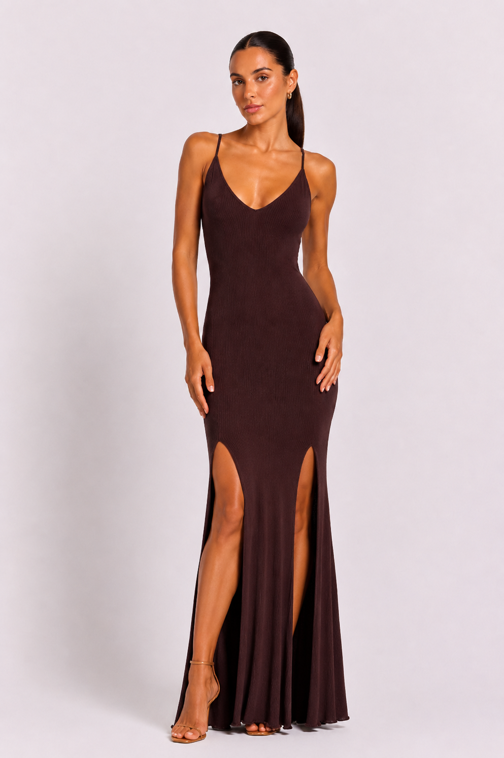Chloë™ | Elegant Double-Slit Evening Gown