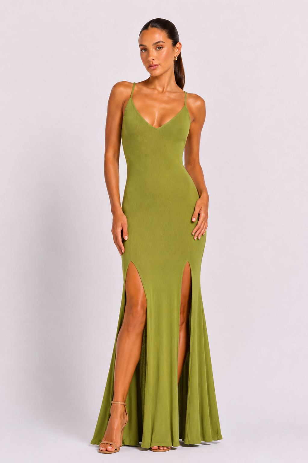 Chloë™ | Elegant Double-Slit Evening Gown