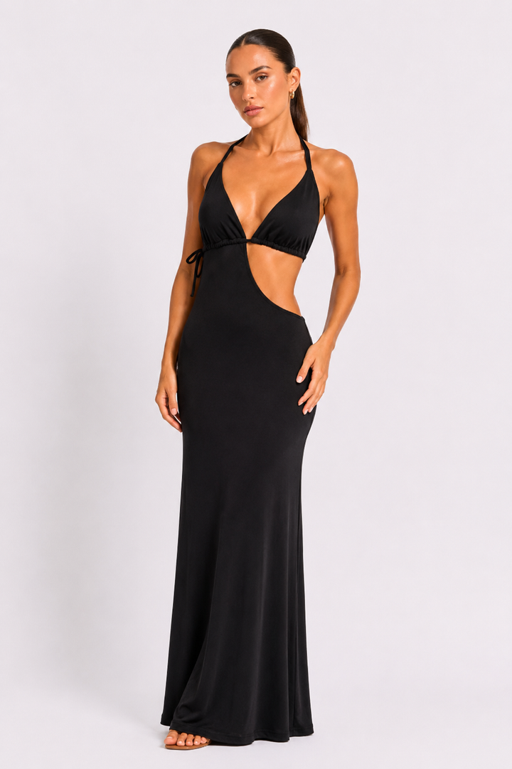 Kiki™ | Elegant Cut-Out Evening Gown