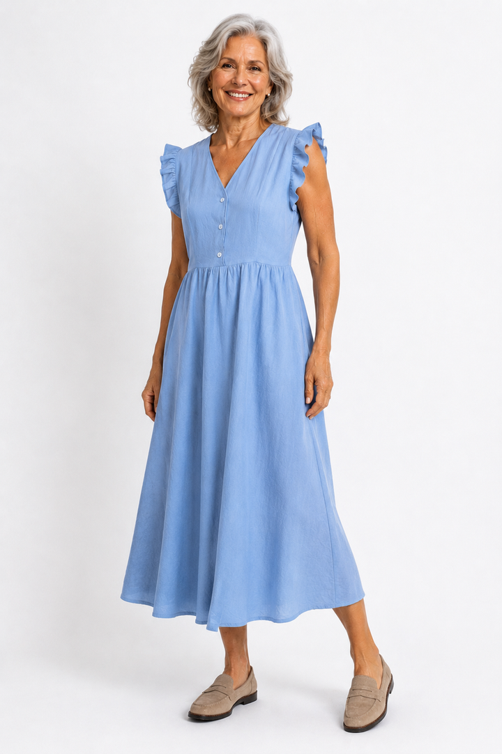 Rosanna™ – Graceful Charm Maxi Dress