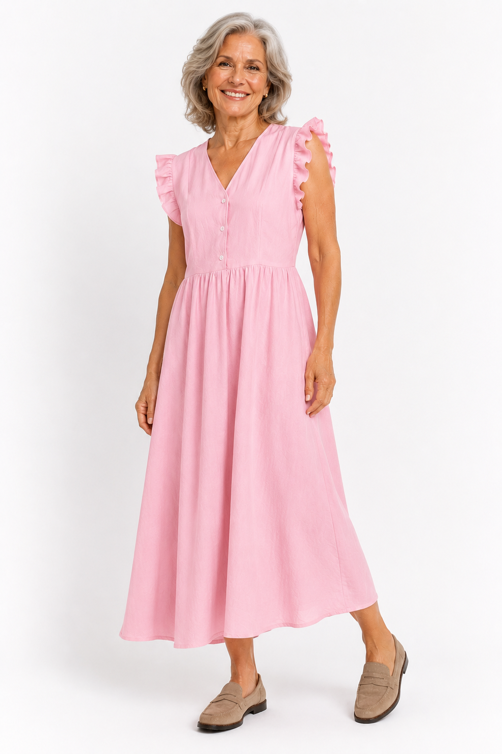 Rosanna™ – Graceful Charm Maxi Dress