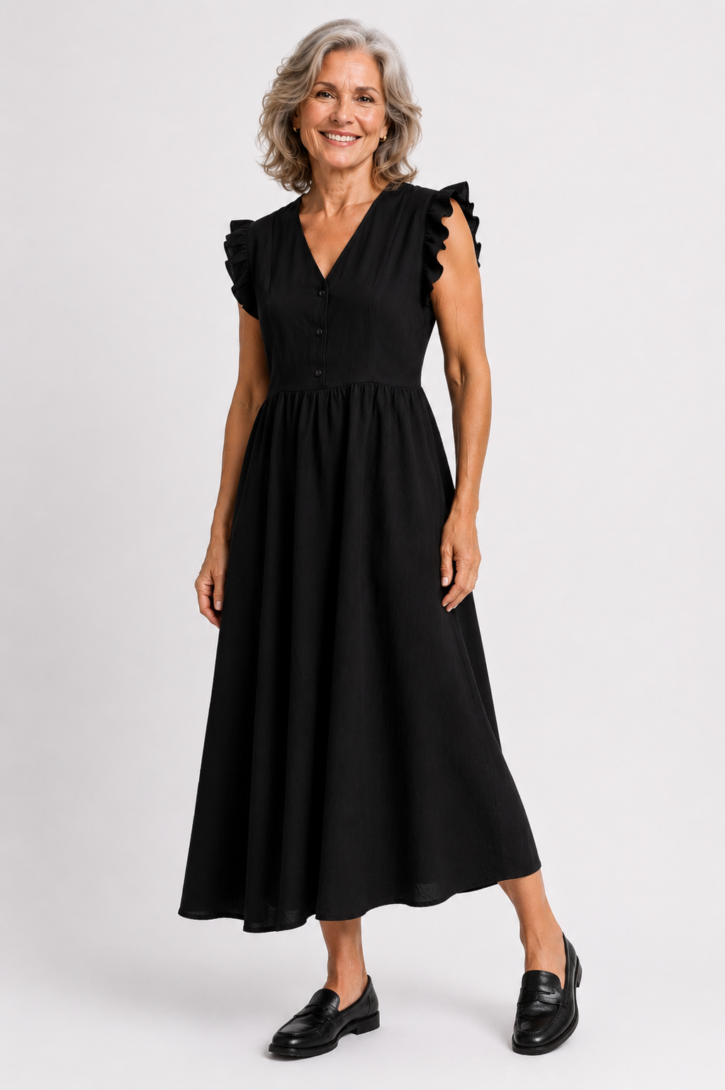 Rosanna™ – Graceful Charm Maxi Dress