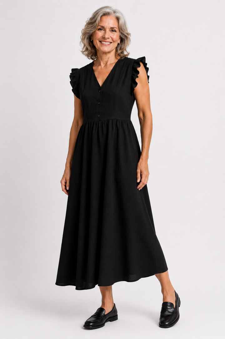 Rosanna™ – Graceful Charm Maxi Dress