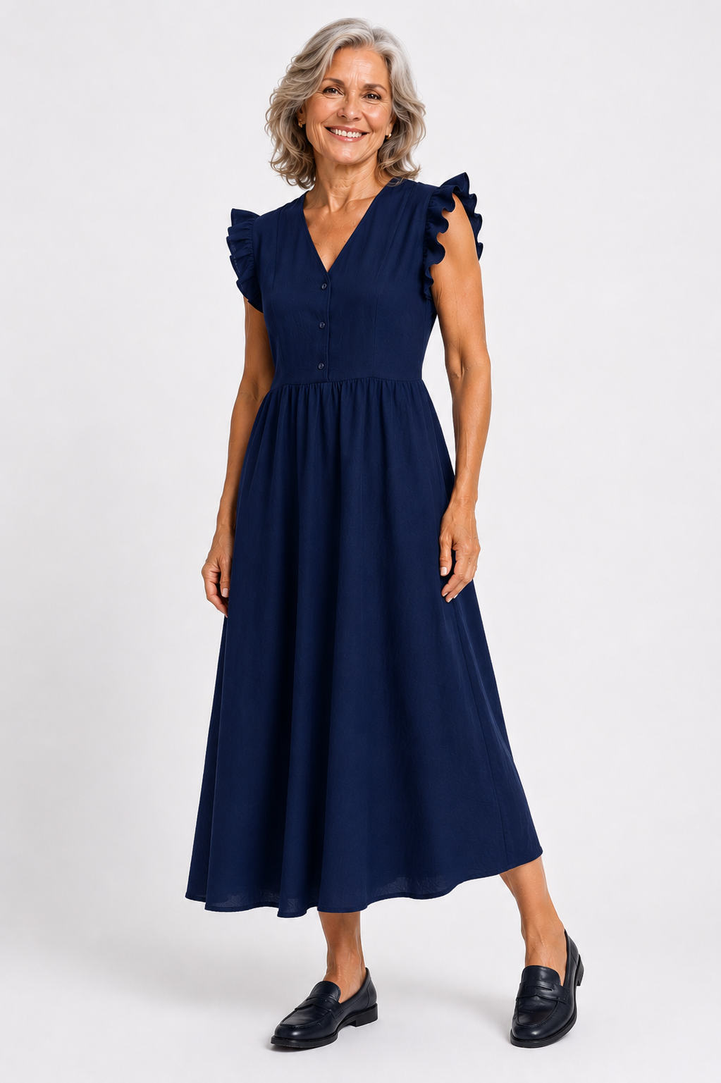 Rosanna™ – Graceful Charm Maxi Dress