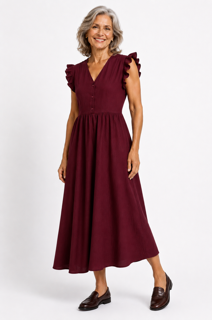 Rosanna™ – Graceful Charm Maxi Dress