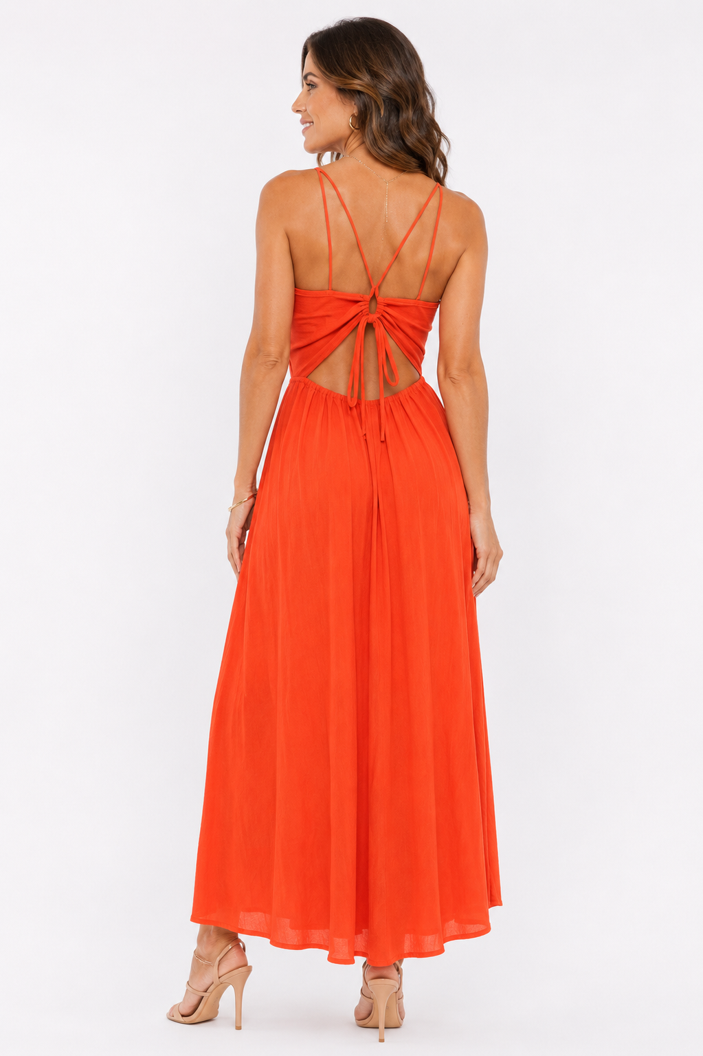 Celeste™ – Sunset Grace Maxi Dress