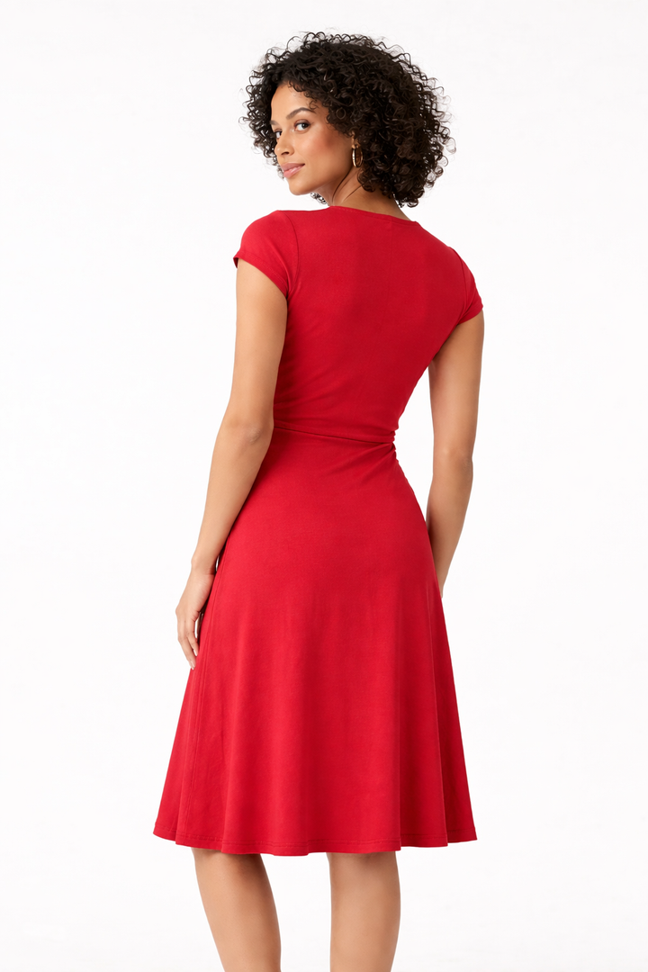Valerisse - Elegant Wrap Dress