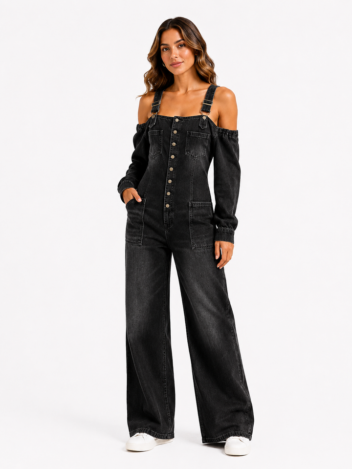 Noa™ – Effortless Denim Jumpsuit