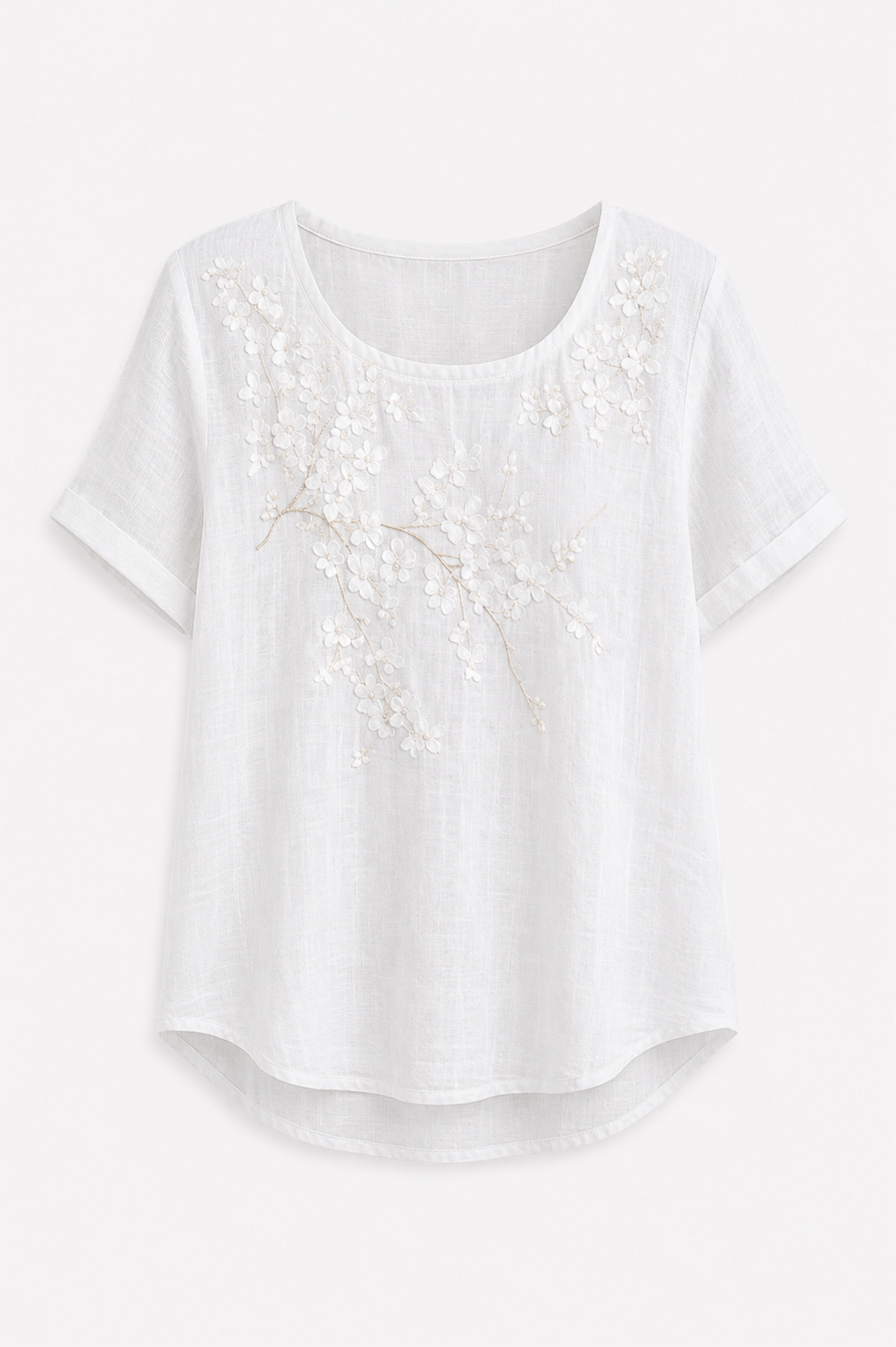 Noëlle™ – Floral Elegance Blouse